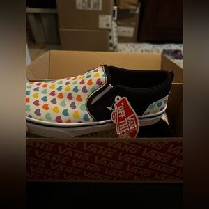 Vans Black Sneakers Classic Slip-On/ girls